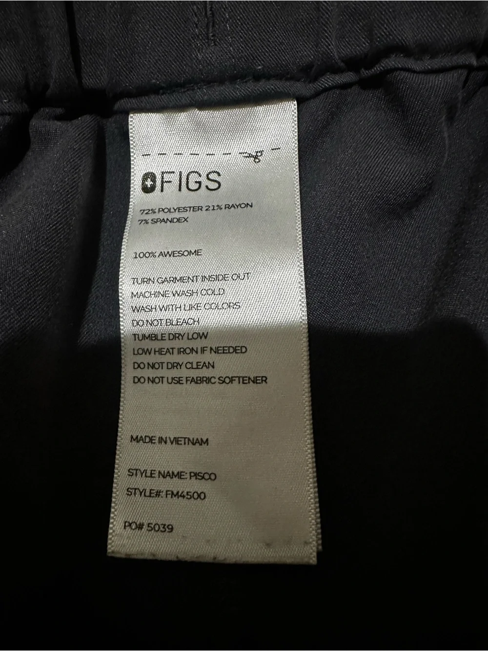 Figs pisco men’s